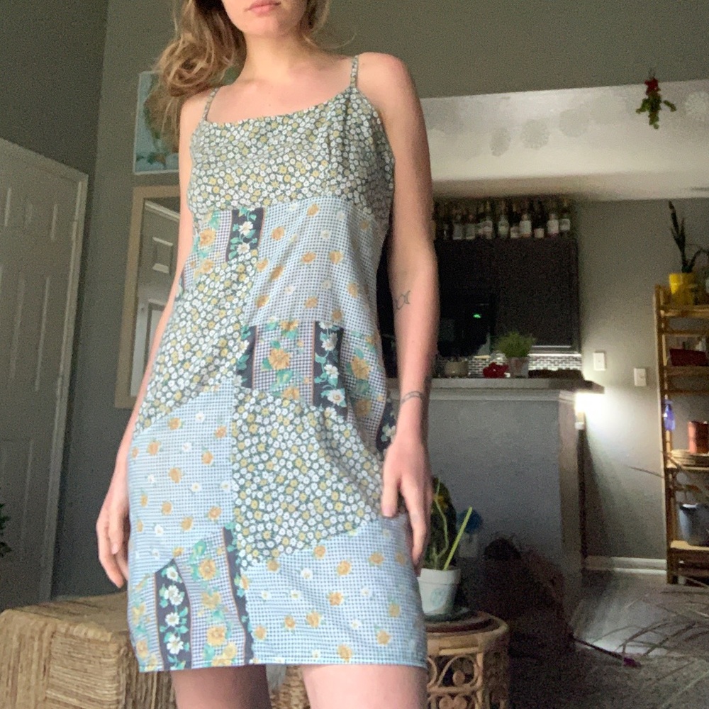 VINTAGE Patchwork Dress